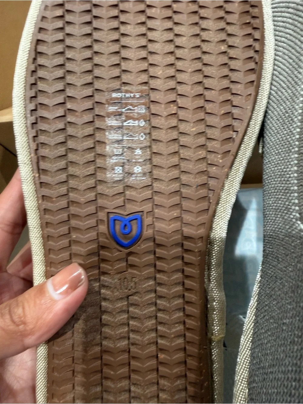 ROTHY'S Smoke Men's Cruiser Loafer - Size US 10.5 | New in Box